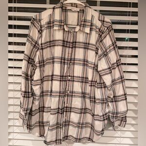 Women’s Loft flannel button down